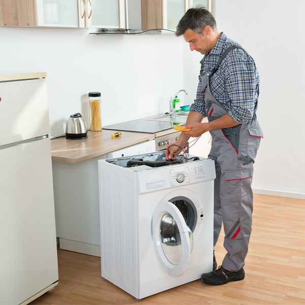 can you walk me through the steps of troubleshooting my washer issue in East Uniontown